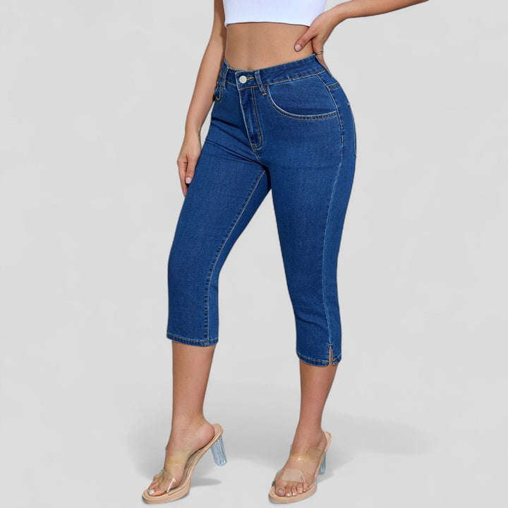Margarita | Jeans 3/4 con Estilo Fresco y Cómodo