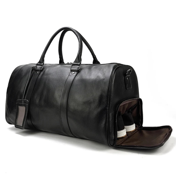 Newbirds Genuine Leather Travel Bag