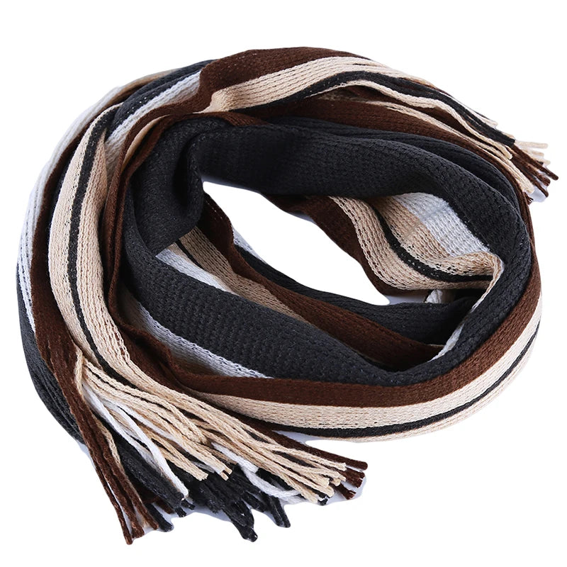 Men's Winter Wool Scarf