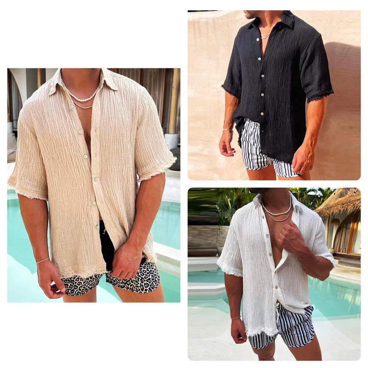 Shirt - Distressed Front And Shoulder Cutouts & Airflow