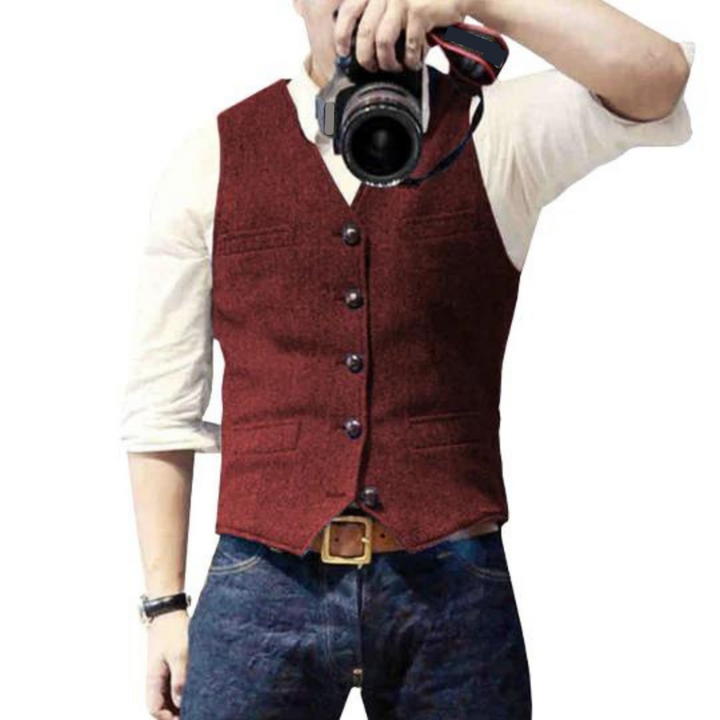 Luigi™ - Smart men's vest for a refined look