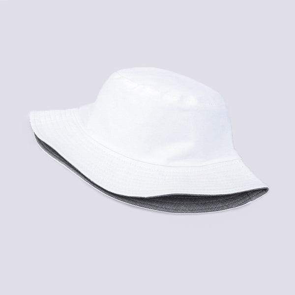 Classy Men White Bucket Hat