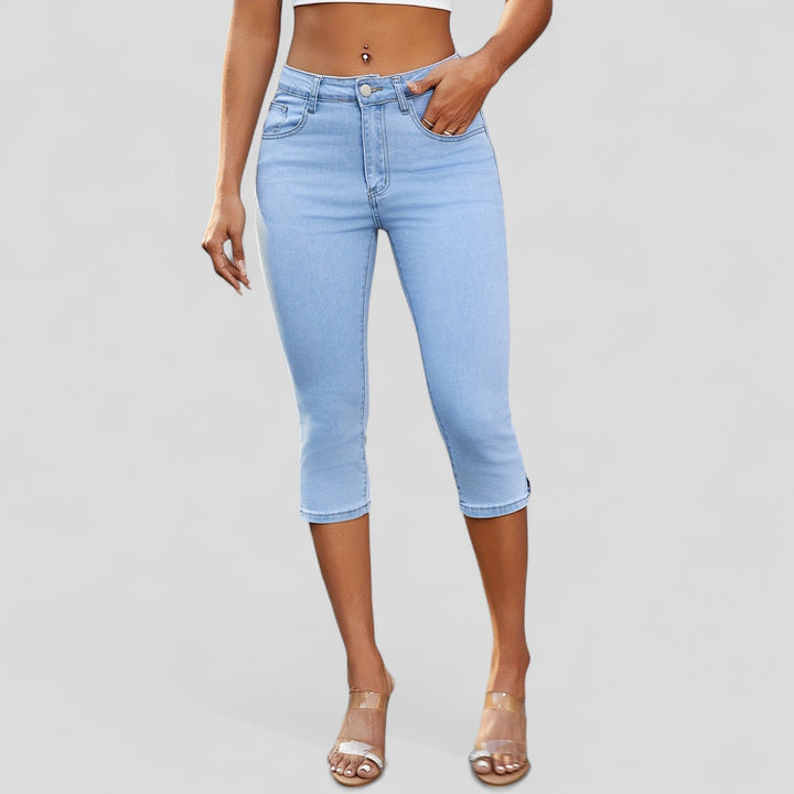 Margarita | Jeans 3/4 con Estilo Fresco y Cómodo