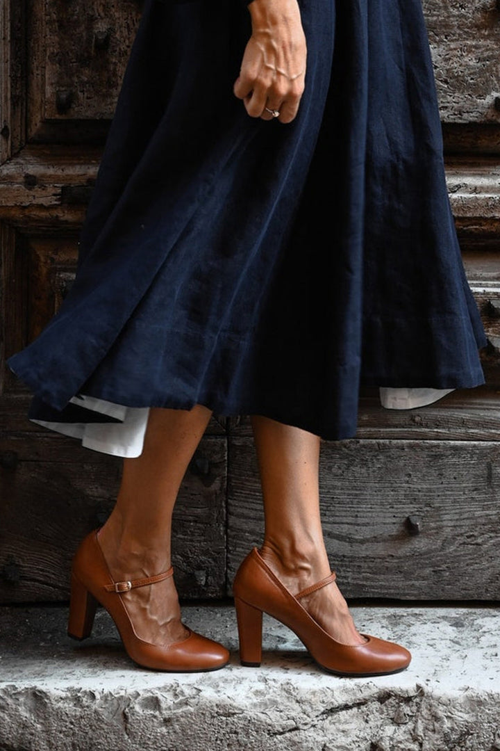 Caella™ | Sandalias cómodas de diario con tiras y tacón bajo para un estilo sin esfuerzo